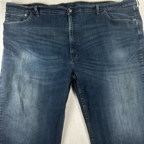 Levi's 559 Relaxed Straight Denim Jeans Men's Big Man Size 55x30 - Picture 2 of 14